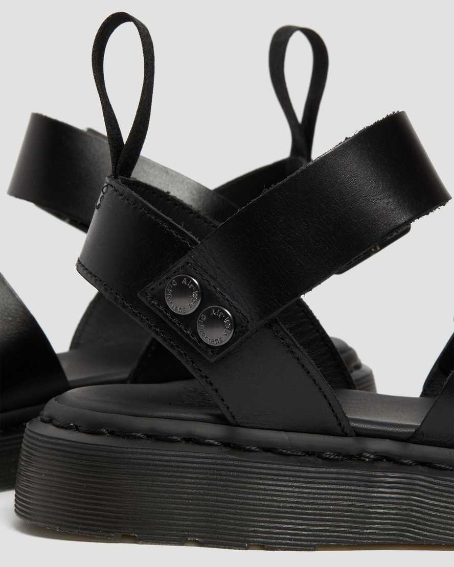 dr. martens gryphon brando gladiator sandaler til herrer i sort