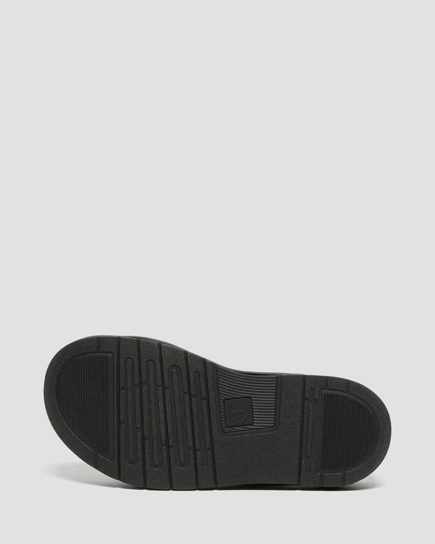 sorte dr martens chilton herre slidesandaler
