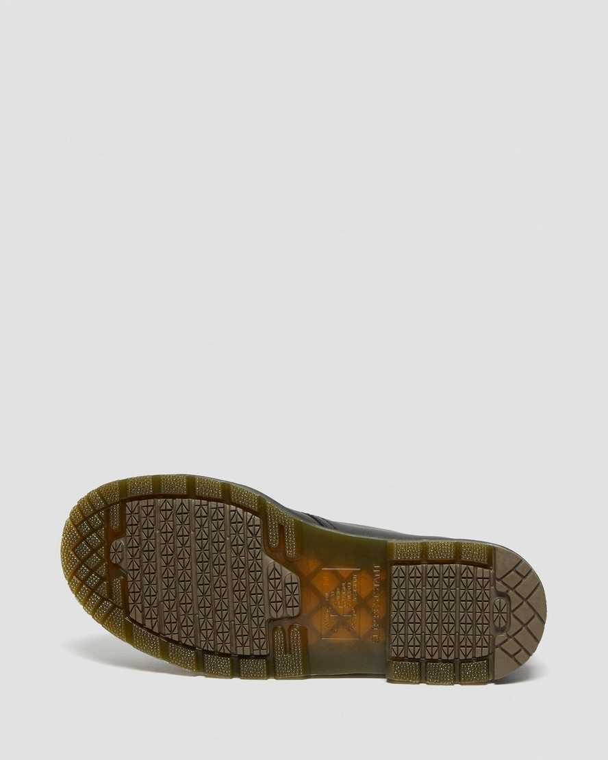 sorte dr martens 1461 skridsikre herresko med ståltå