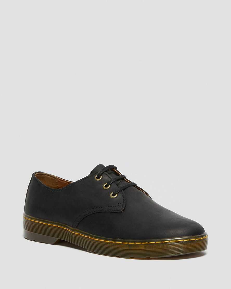 sorte dr martens coronado wyoming herre casual sko
