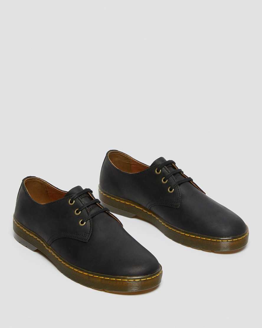 sorte dr martens coronado wyoming herre casual sko