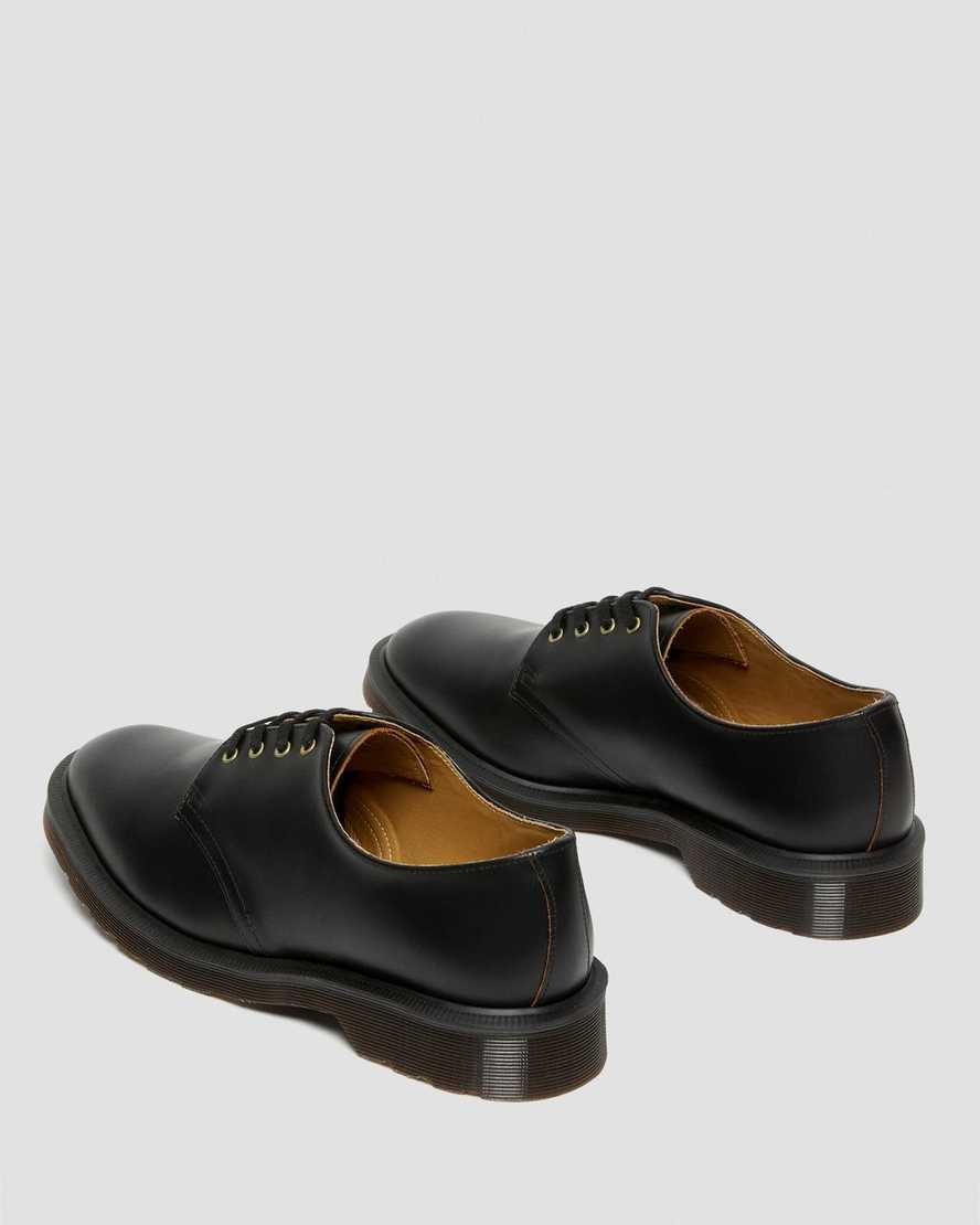 sorte dr martens smiths vintage smooth herre casual sko