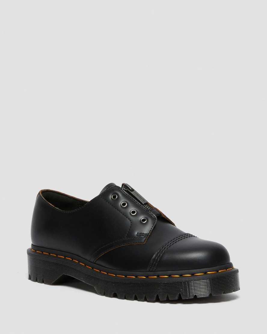 sorte dr martens smiths laceless bex herre casual sko