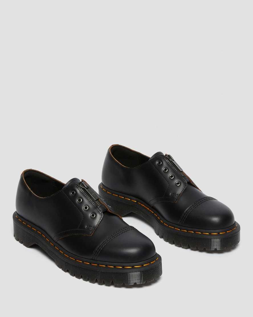 sorte dr martens smiths laceless bex herre casual sko