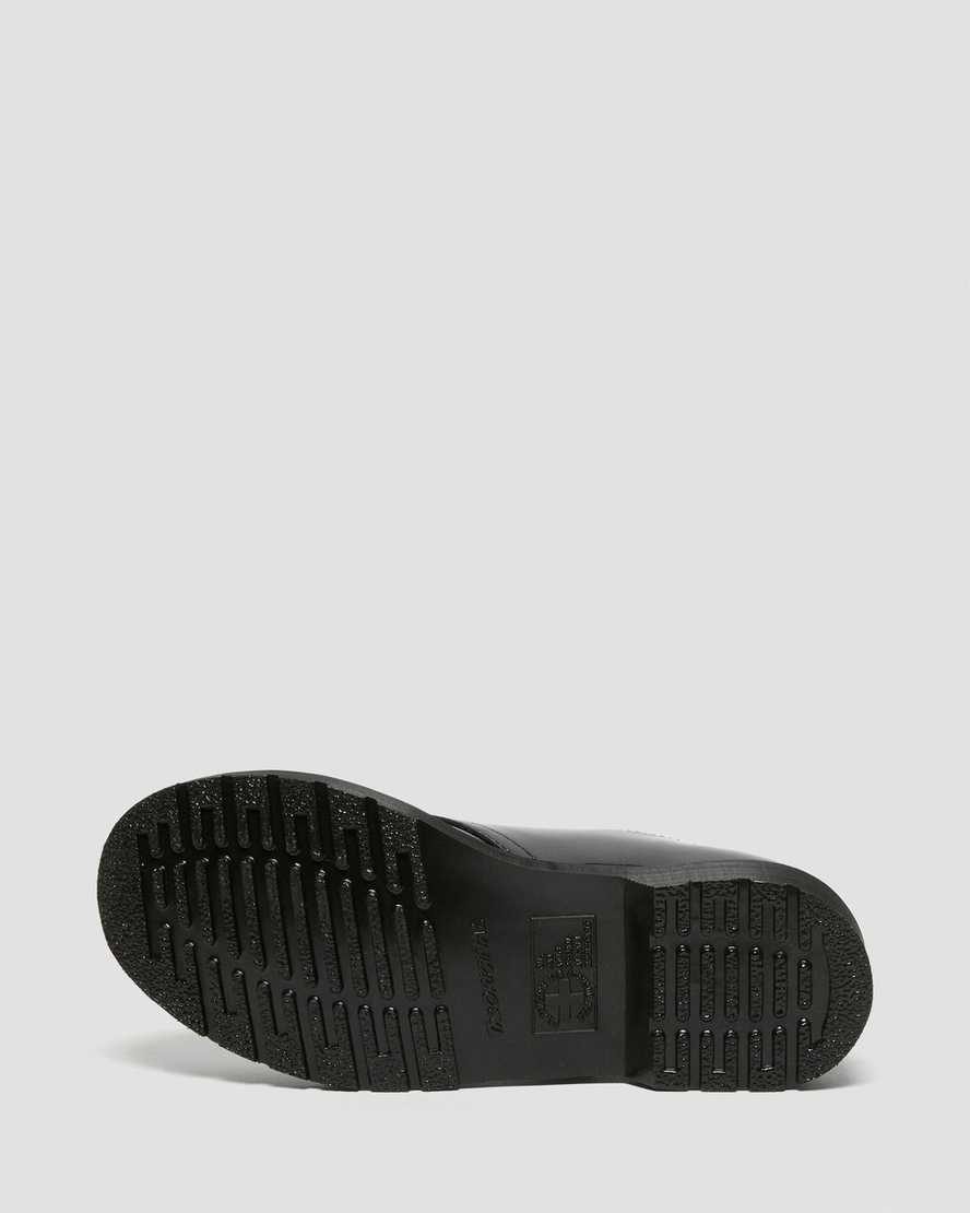 sorte dr martens 1461 mono patent herre casual sko