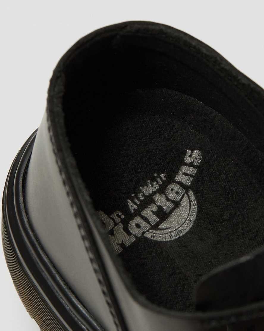 sorte dr martens dante brando herre casual sko