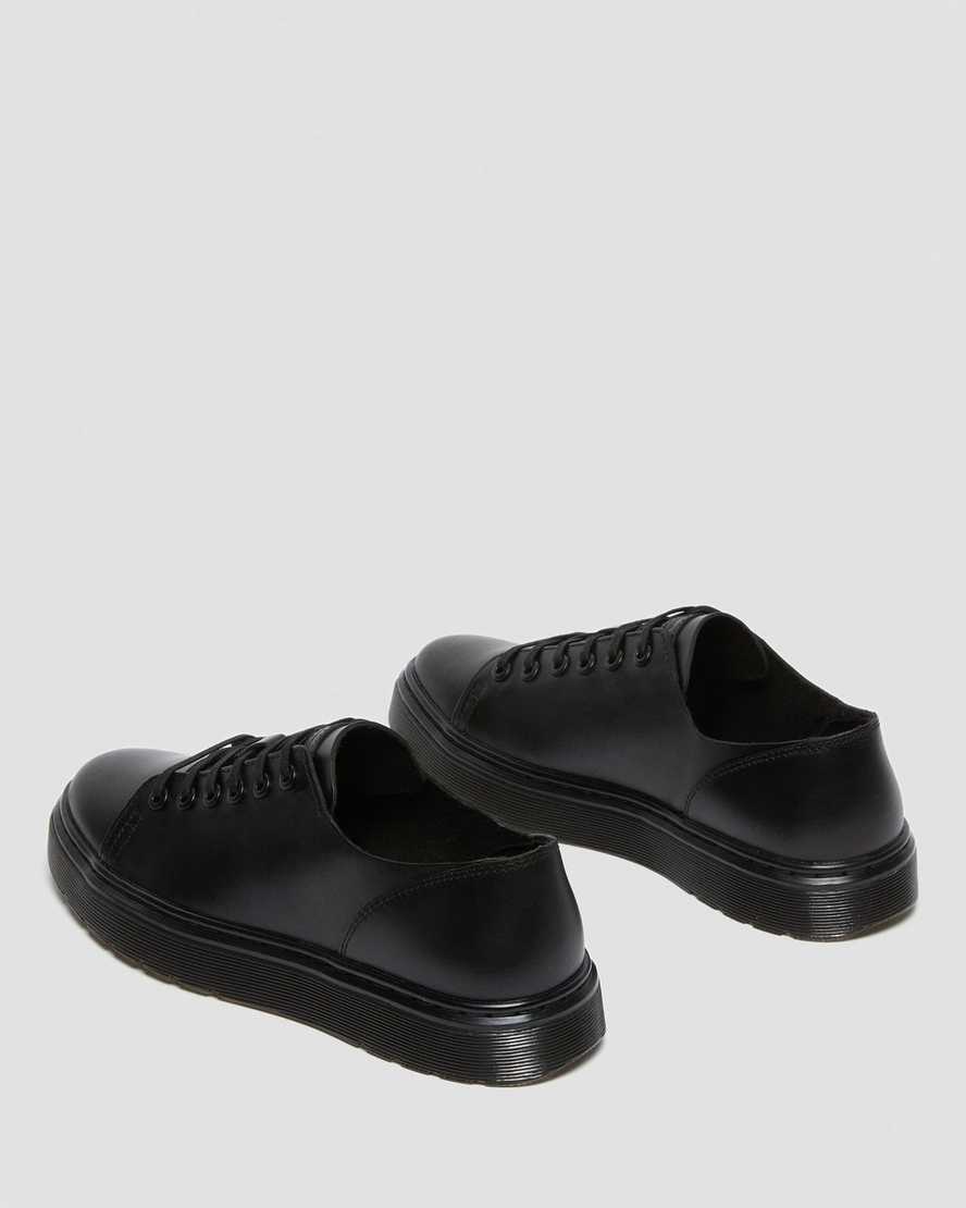 sorte dr martens dante brando herre casual sko