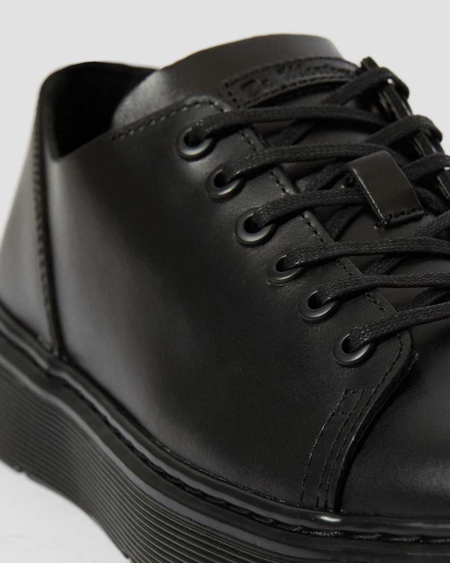 sorte dr martens dante brando herre casual sko