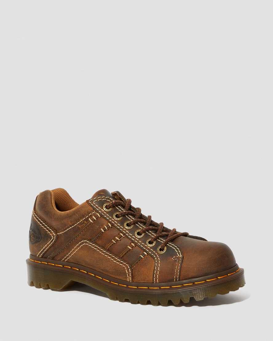 brune dr martens keith herre casual sko