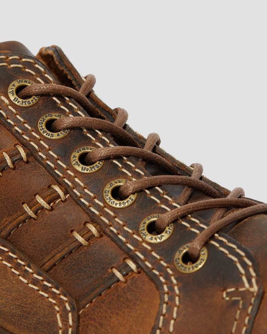 brune dr martens keith herre casual sko