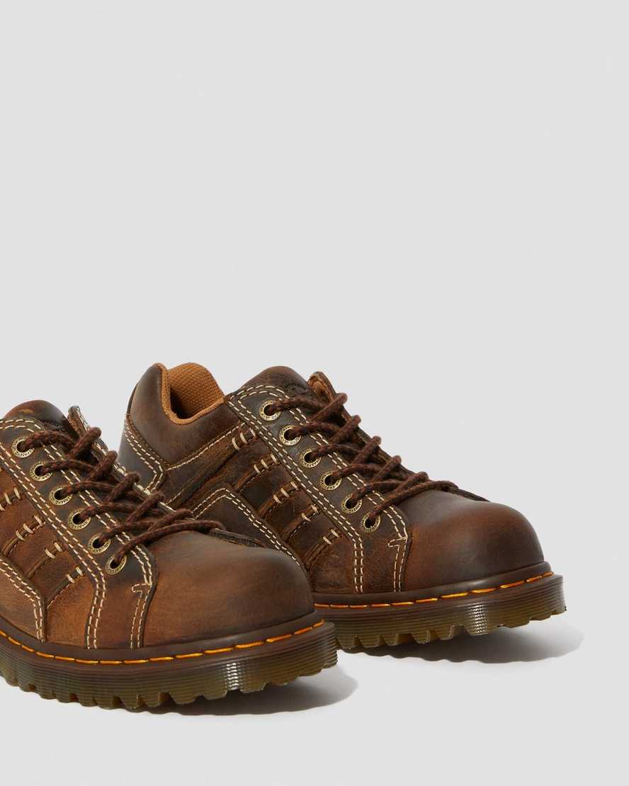 brune dr martens keith herre casual sko