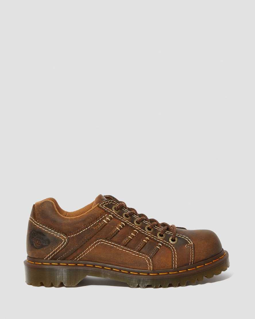 brune dr martens keith herre casual sko
