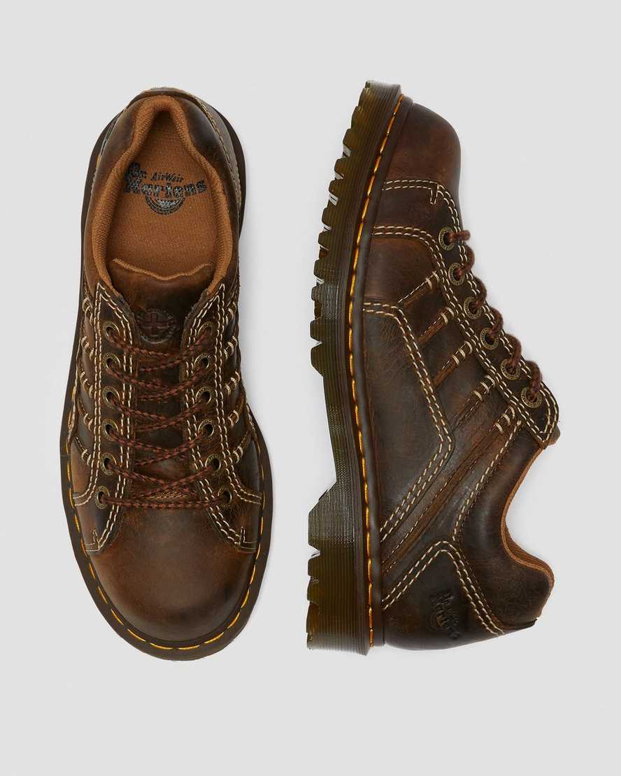 brune dr martens keith herre casual sko