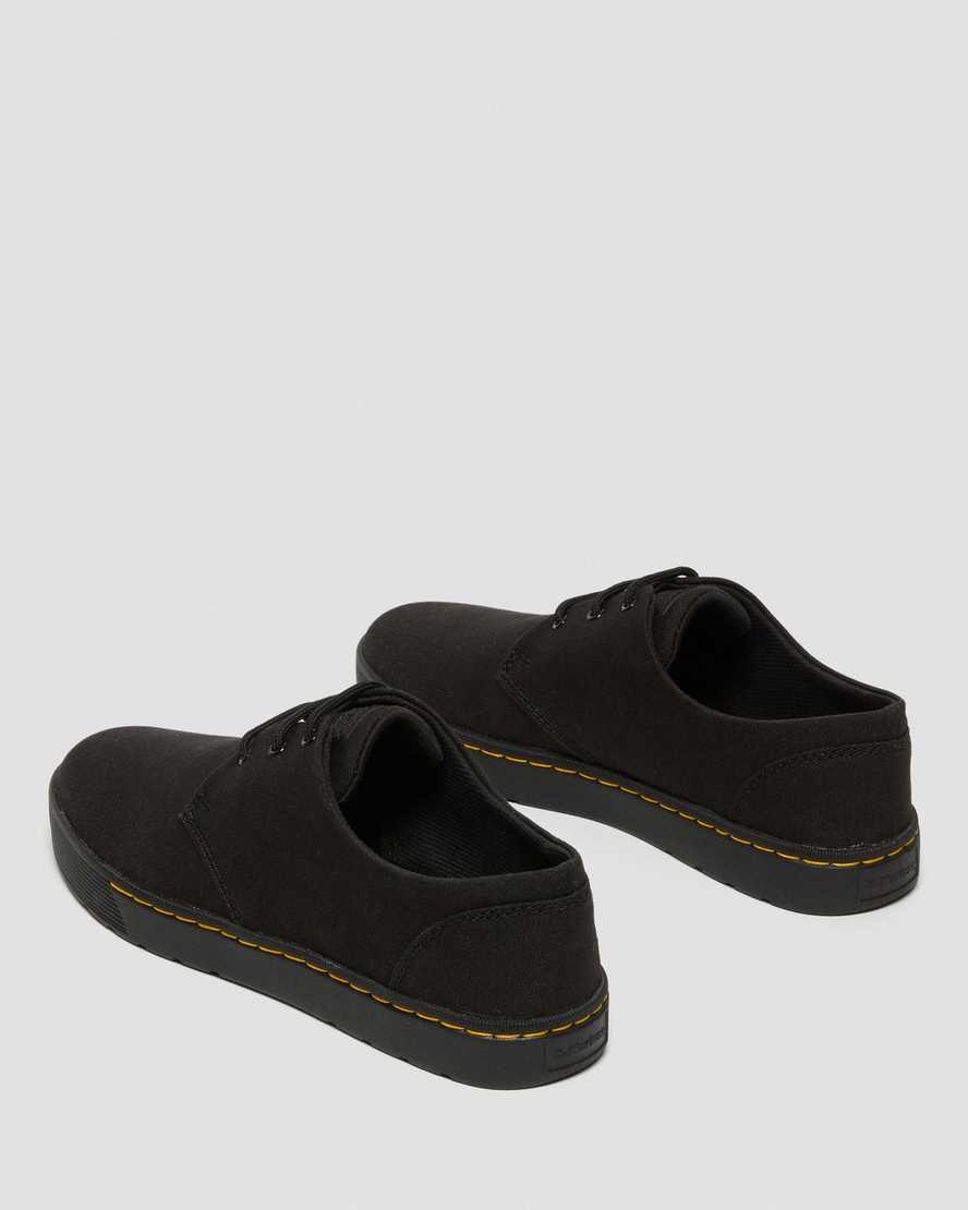 sorte dr martens cairo low herre casual sko