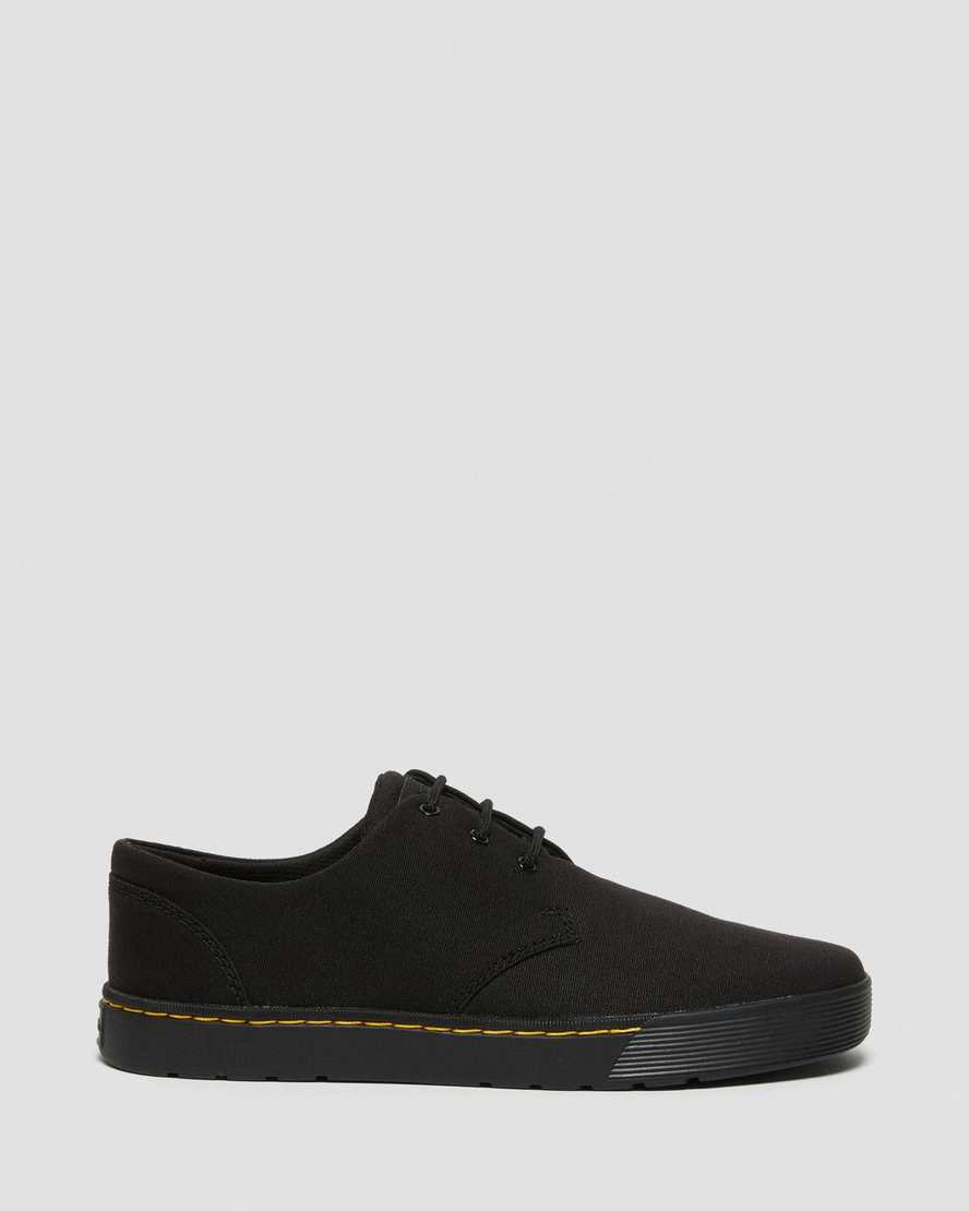 sorte dr martens cairo low herre casual sko