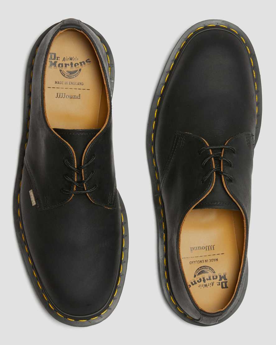sorte dr martens archie ii jjjjound wyoming herresko med snørebånd