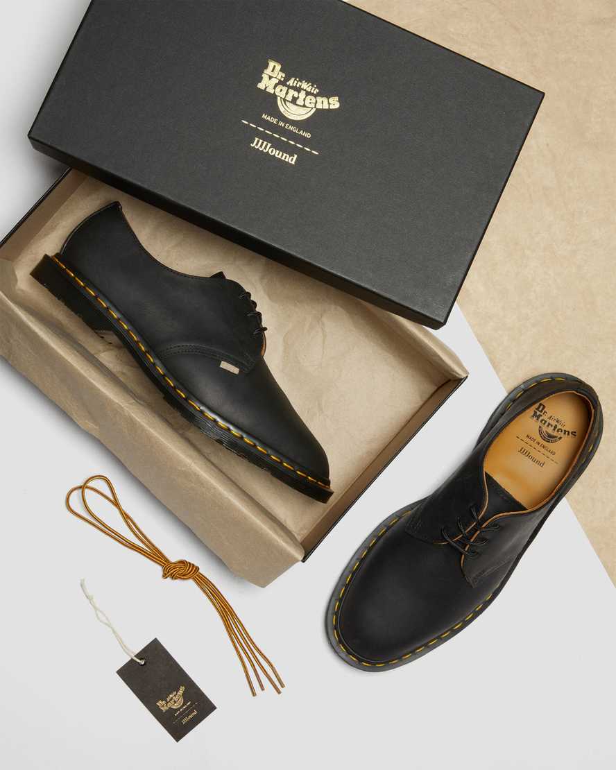 sorte dr martens archie ii jjjjound wyoming herresko med snørebånd