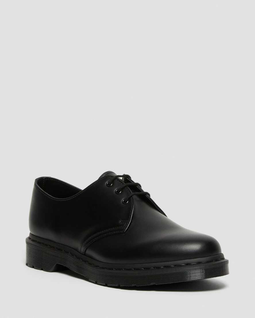 dr. martens 1461 mono smooth oxfordsko til mænd sort