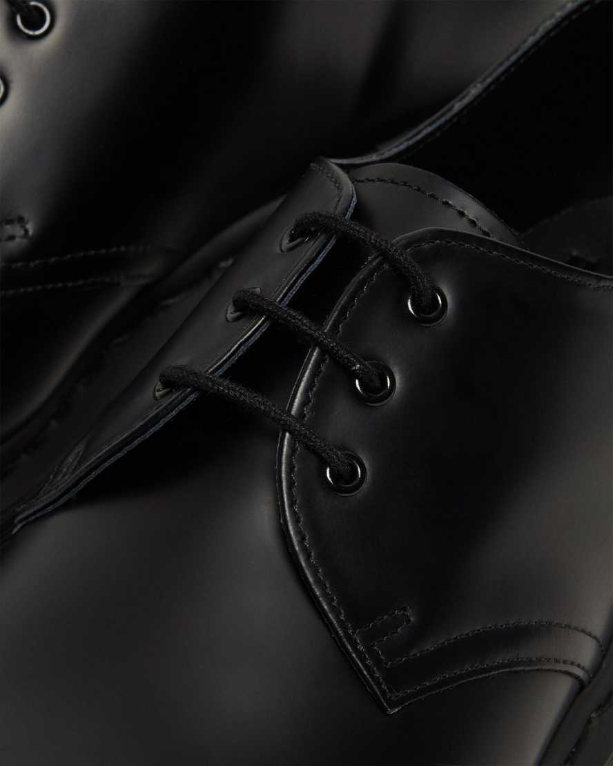 dr. martens 1461 mono smooth oxfordsko til mænd sort