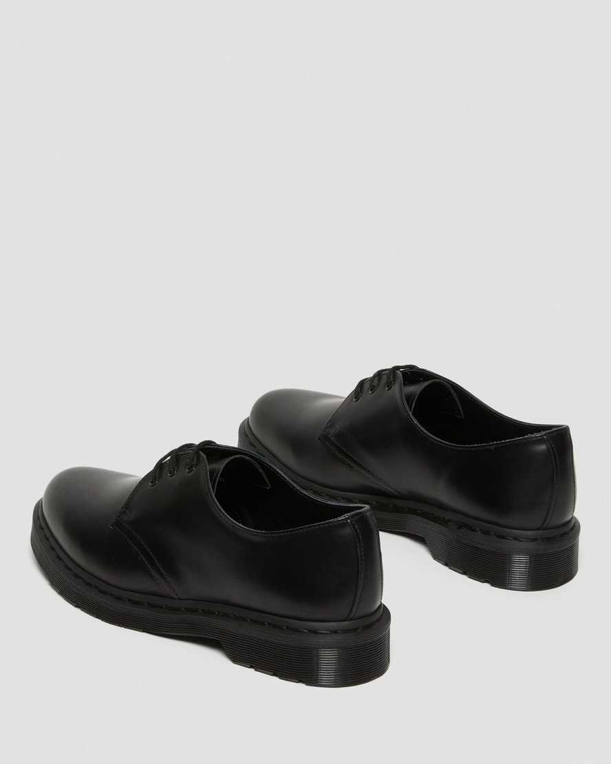 dr. martens 1461 mono smooth oxfordsko til mænd sort