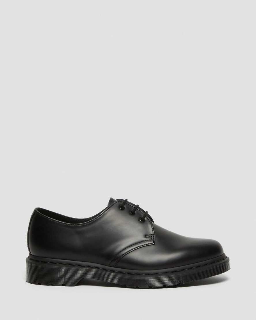 dr. martens 1461 mono smooth oxfordsko til mænd sort