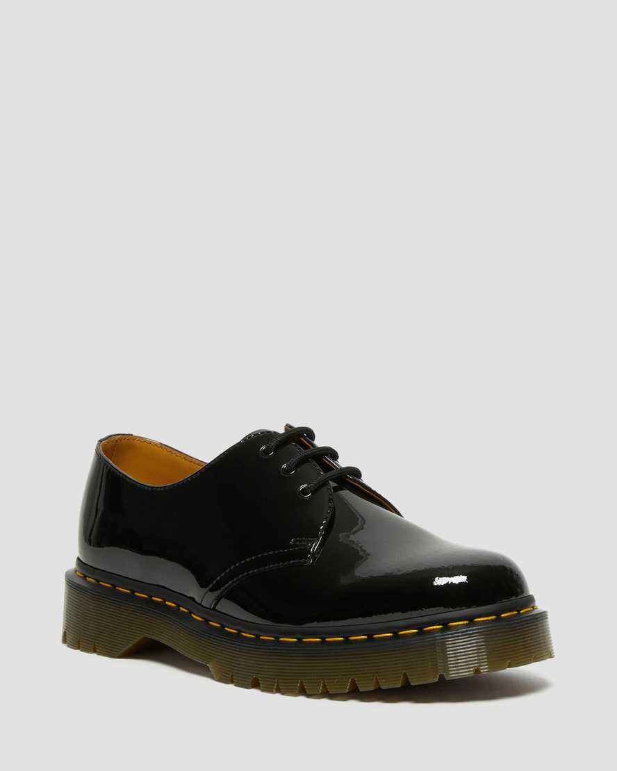 dr. martens 1461 bex patent oxford sko til herrer i sort