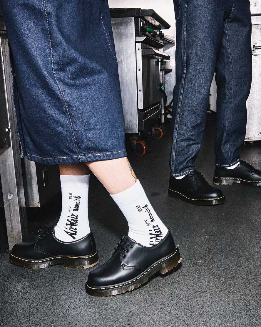 sorte dr martens 1461 skridsikre oxfordsko til herrer