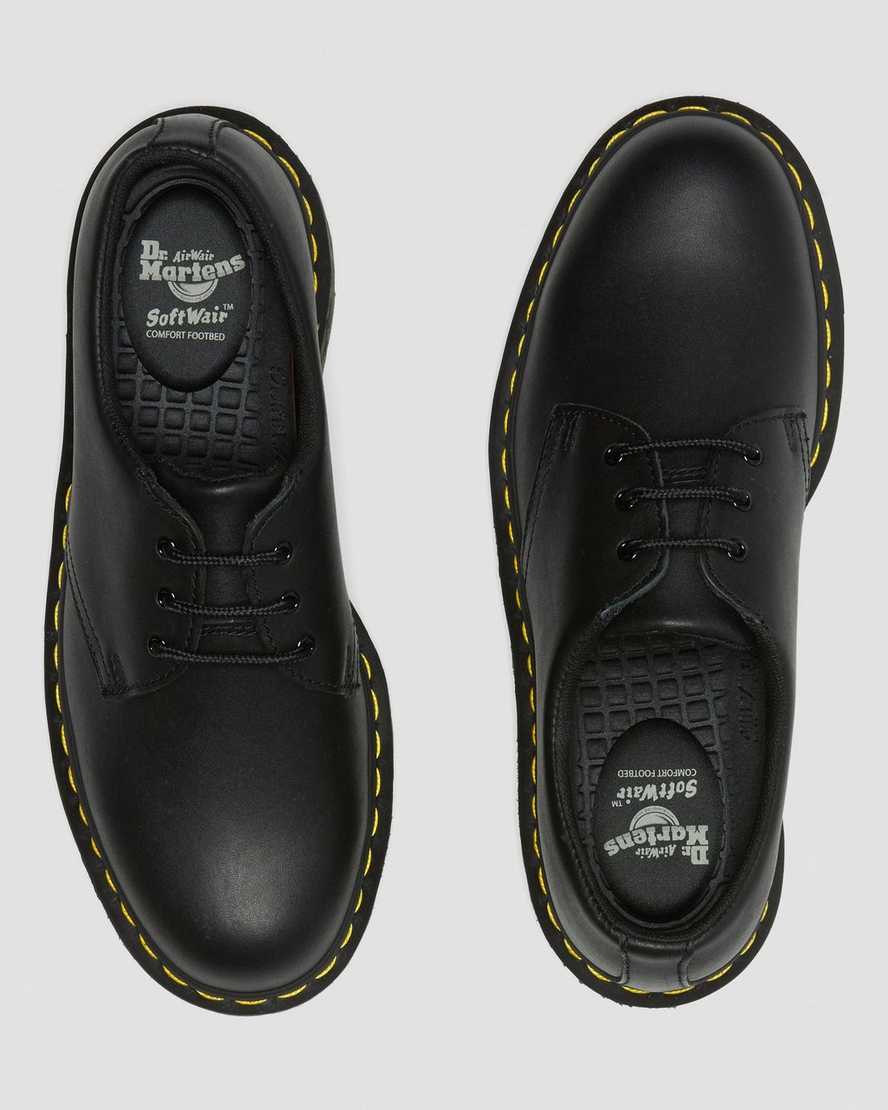 sorte dr martens 1461 skridsikre oxfordsko til herrer