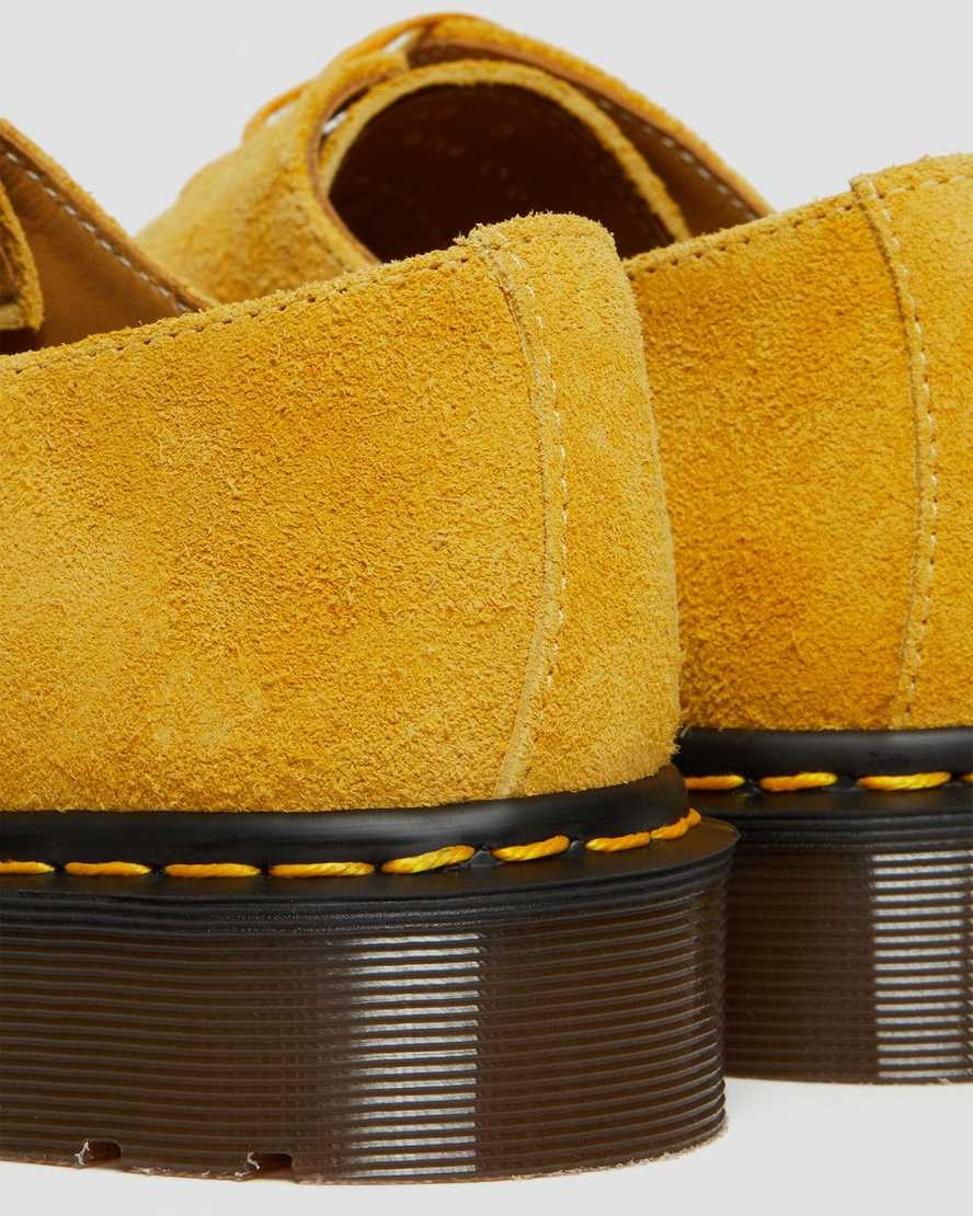gule dr martens 1461 made in england herre oxford sko