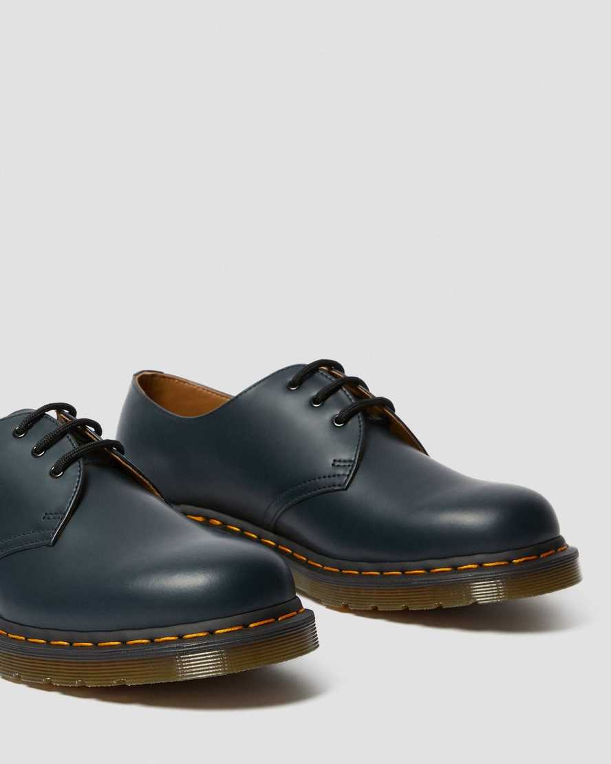 dr. martens 1461 smooth oxford sko til herrer i marineblå