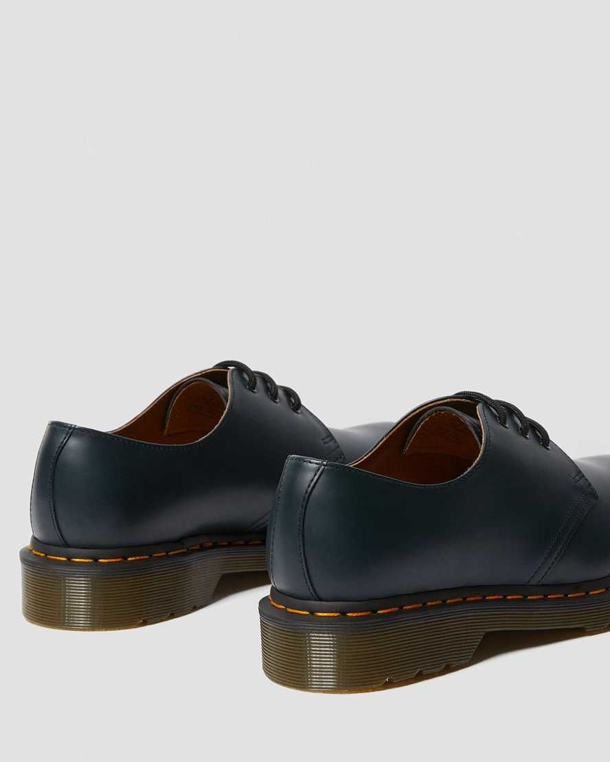 dr. martens 1461 smooth oxford sko til herrer i marineblå
