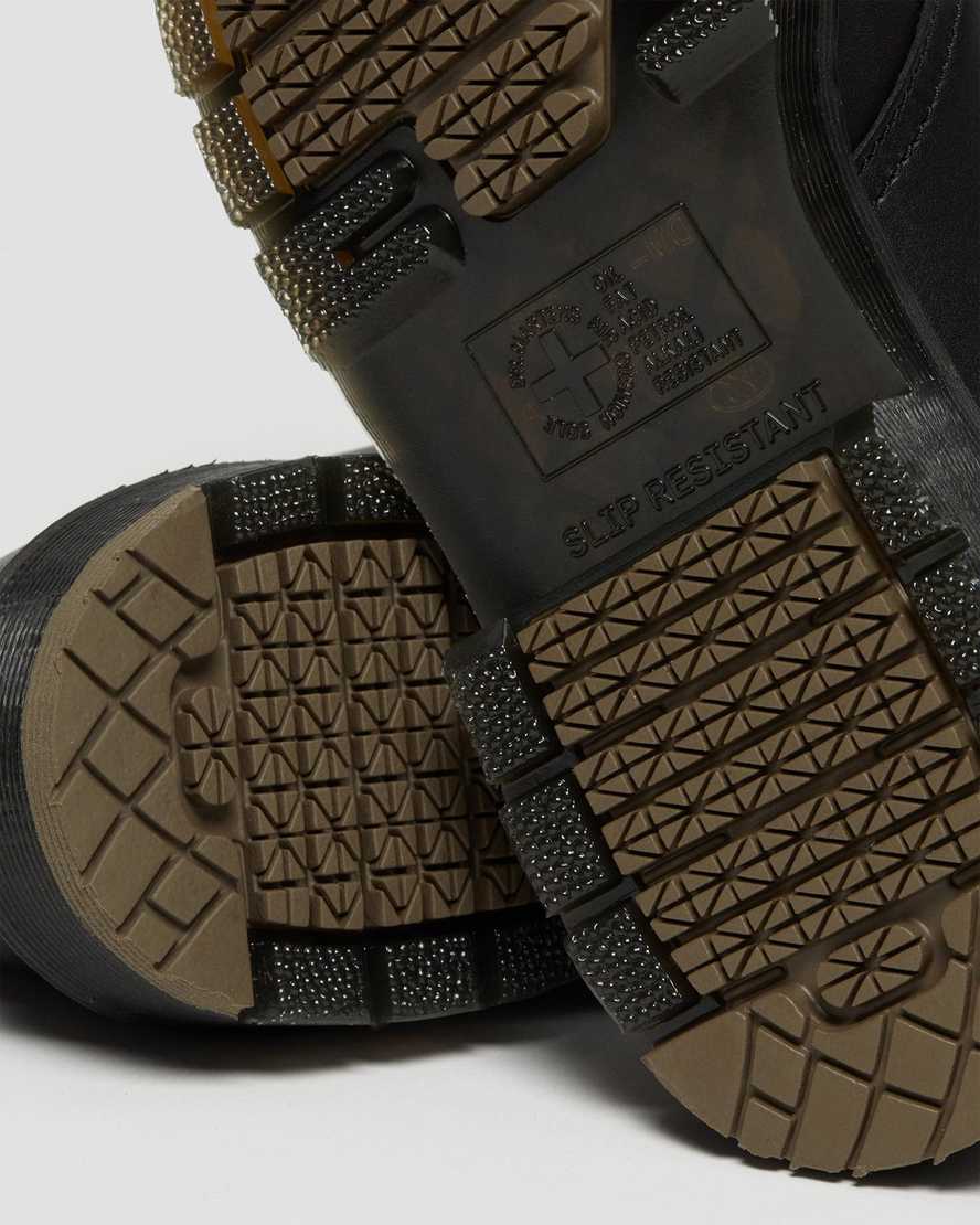 sorte dr martens 1461 mono skridsikre oxfordsko til herrer