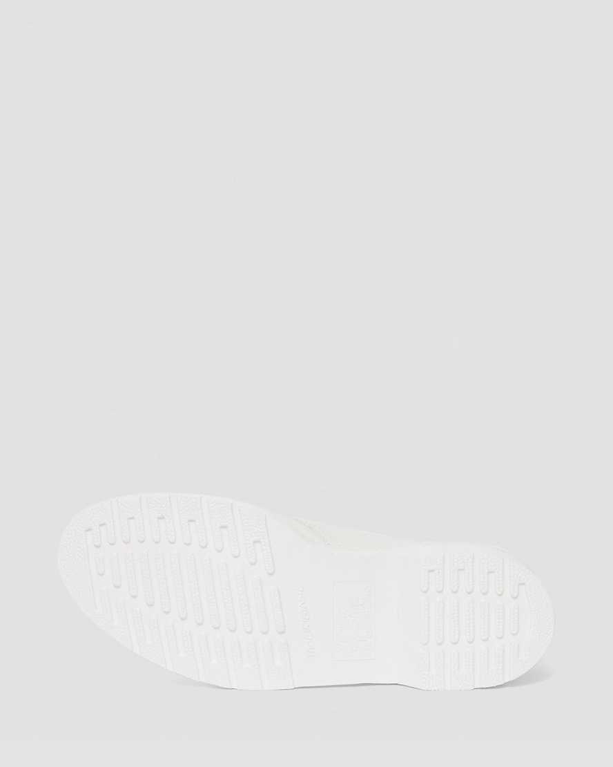 hvide dr martens 1461 mono smooth herre oxfordsko