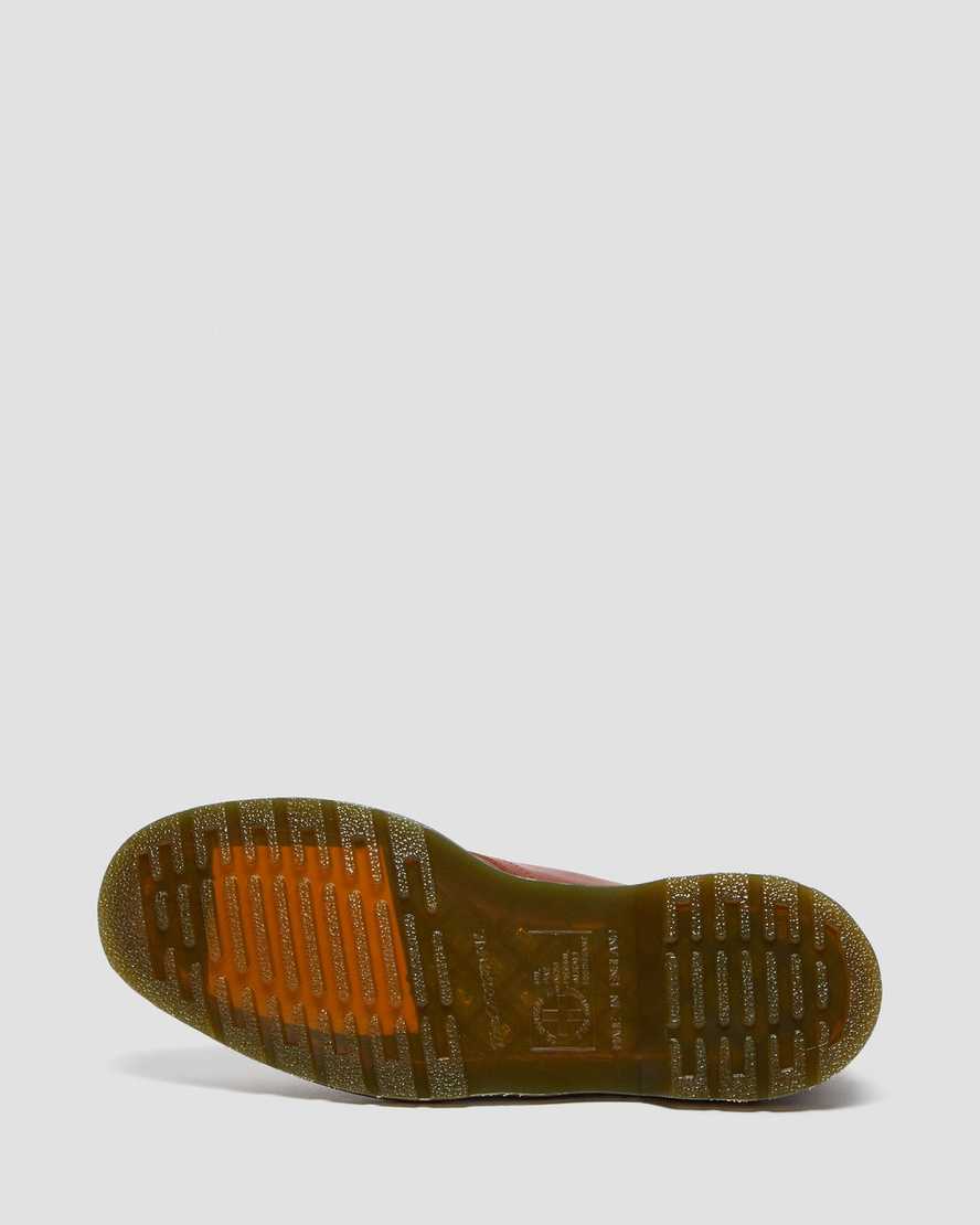 brune dr martens 1461 classic oil herre oxford sko