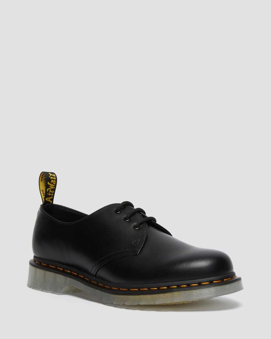 dr. martens 1461 iced smooth oxfordsko til mænd sort