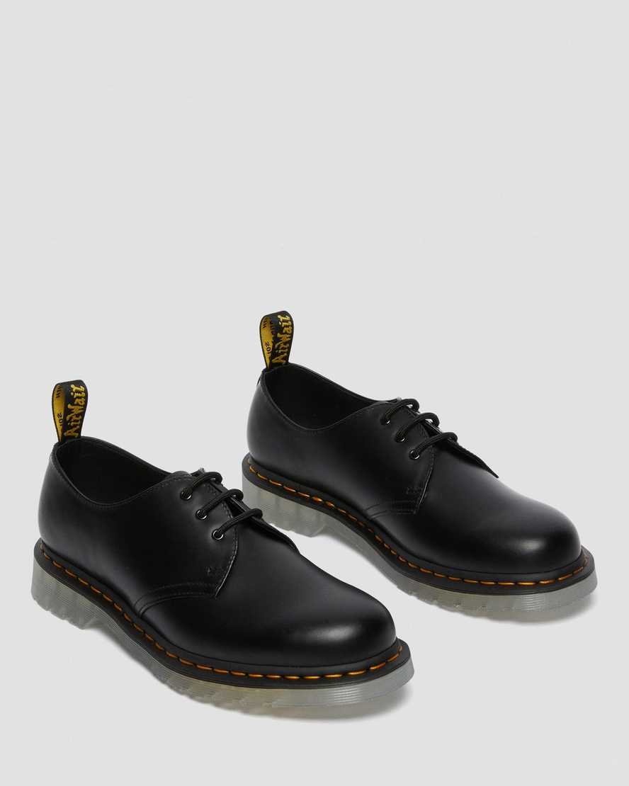 dr. martens 1461 iced smooth oxfordsko til mænd sort