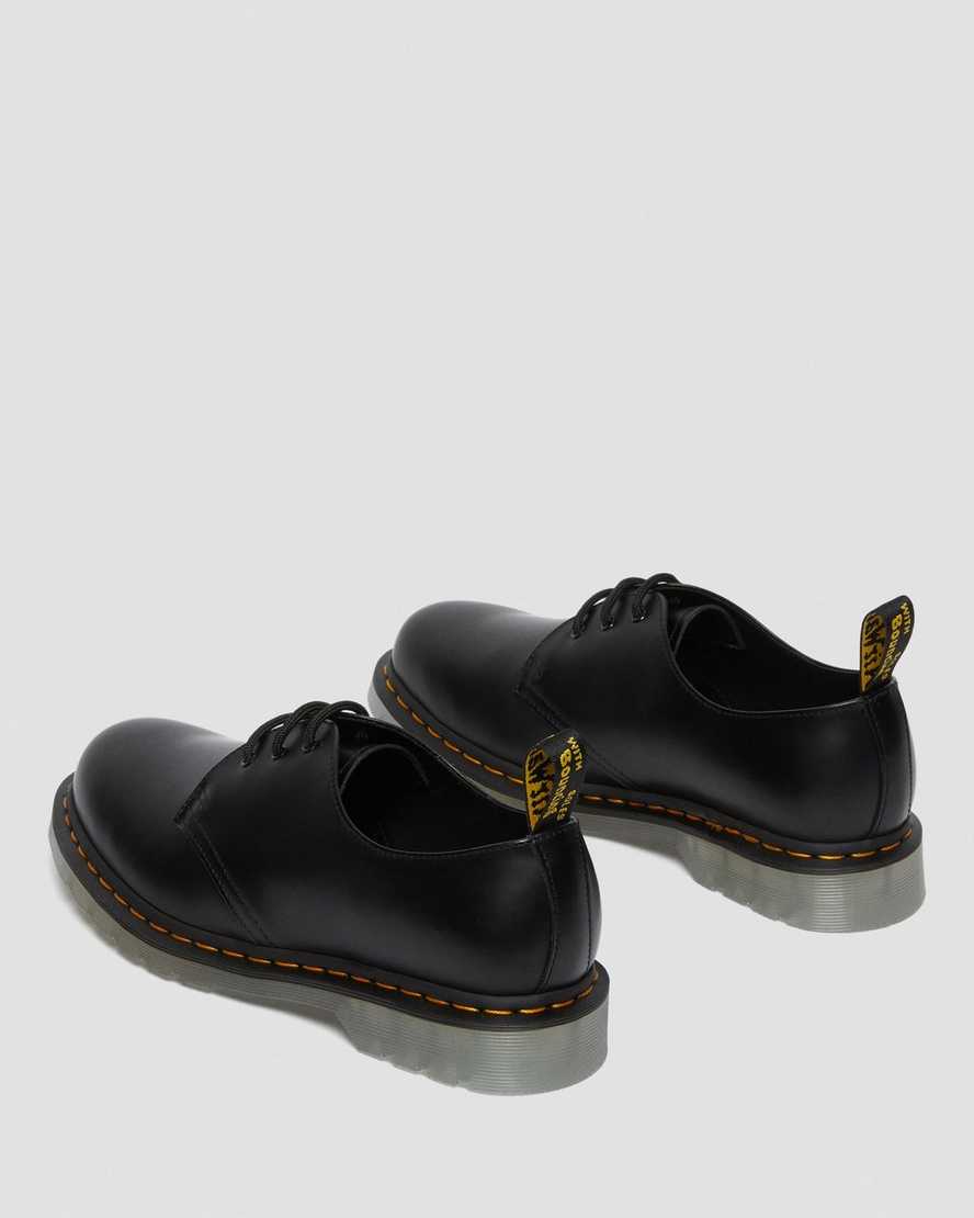 dr. martens 1461 iced smooth oxfordsko til mænd sort