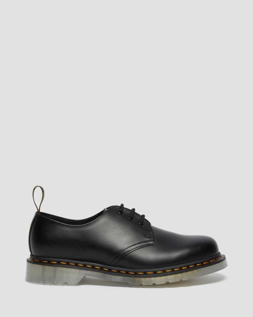 dr. martens 1461 iced smooth oxfordsko til mænd sort