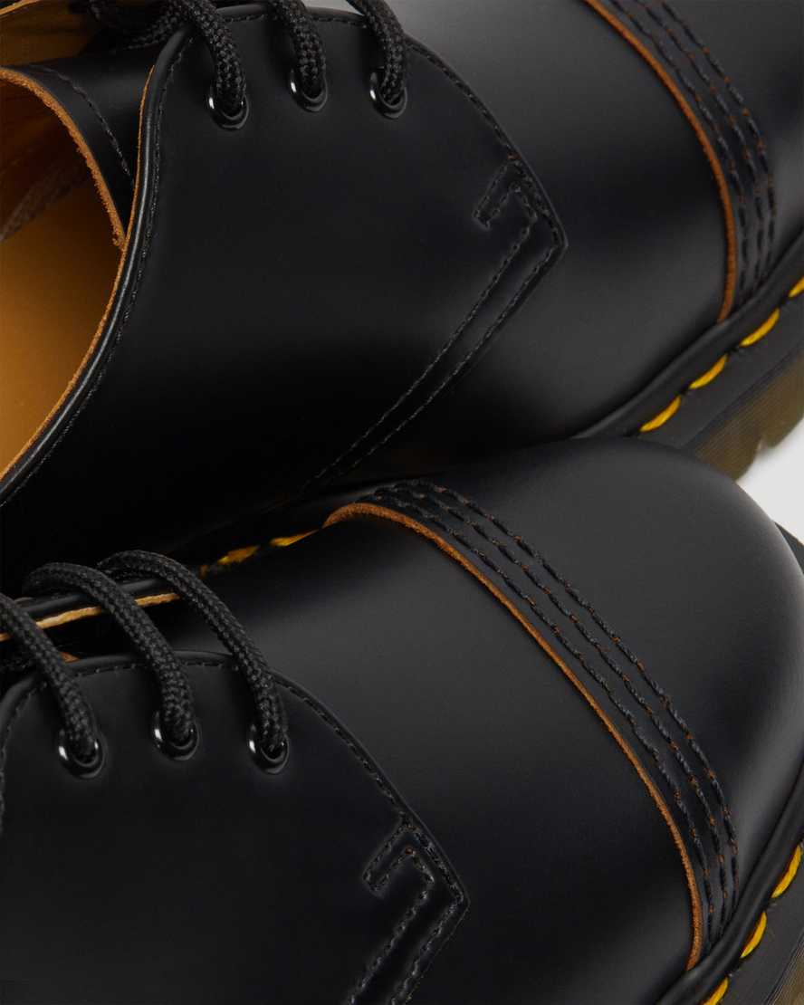 dr. martens 1461 bex toe cap vintage oxfordsko til mænd sort