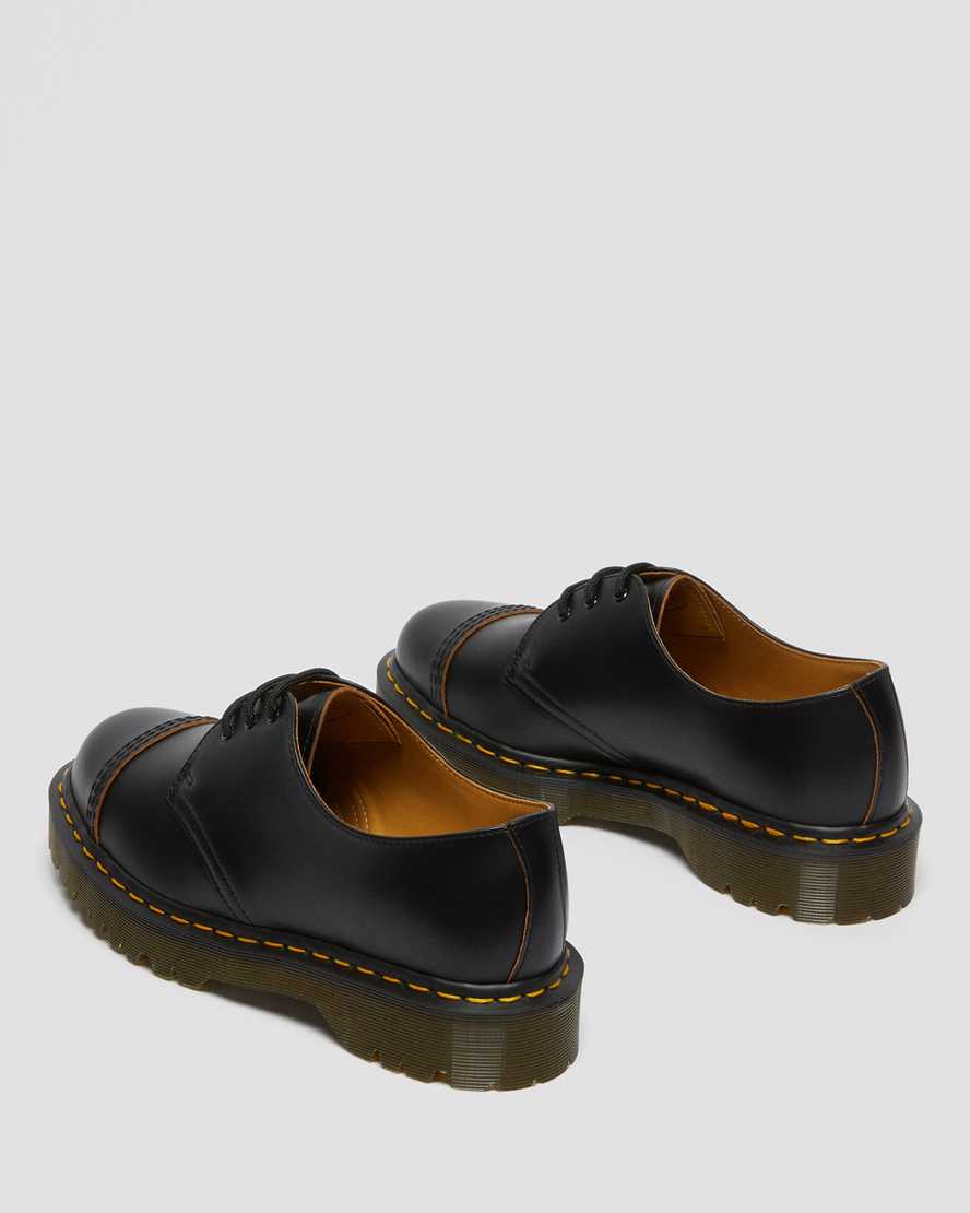 dr. martens 1461 bex toe cap vintage oxfordsko til mænd sort