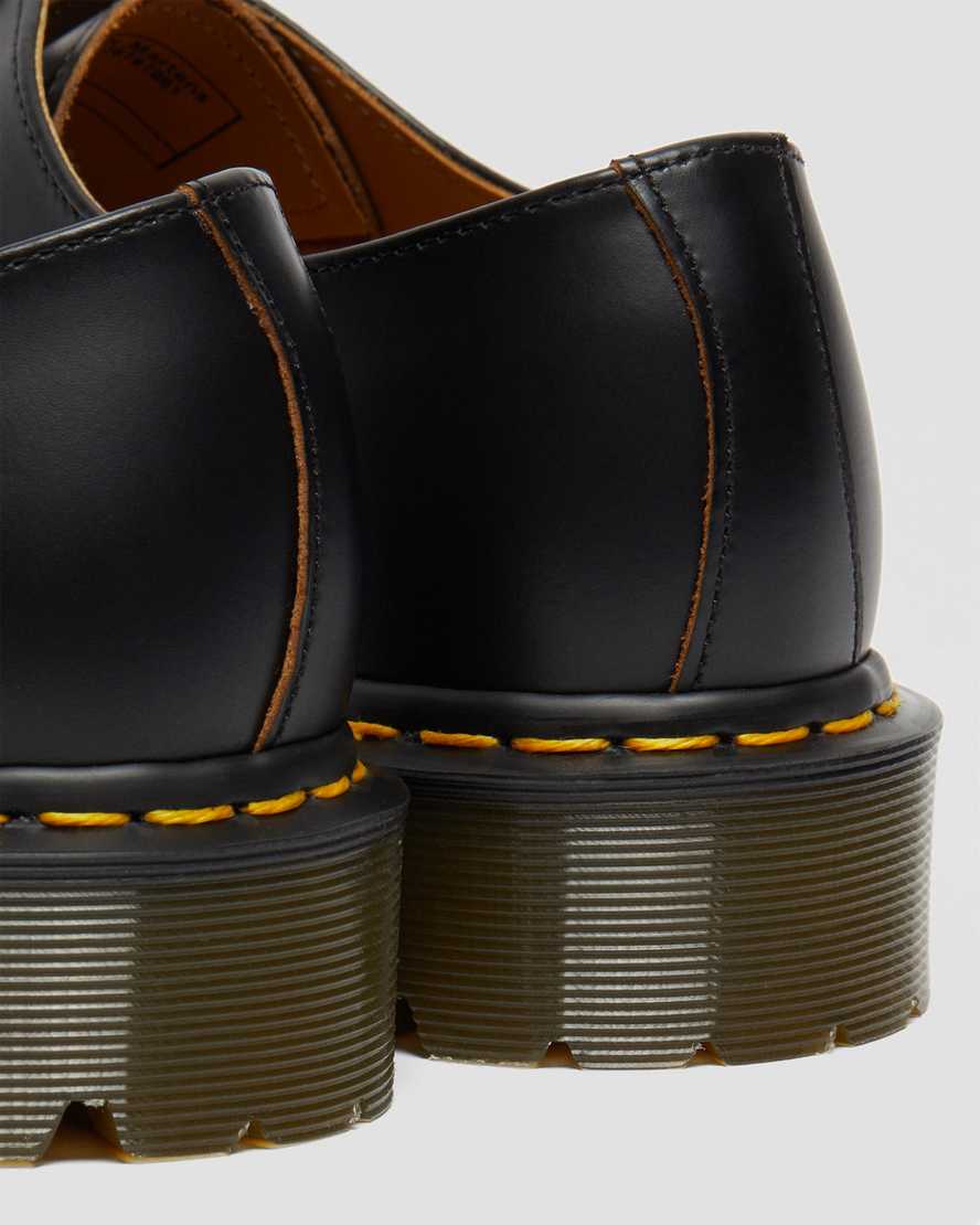 dr. martens 1461 bex toe cap vintage oxfordsko til mænd sort