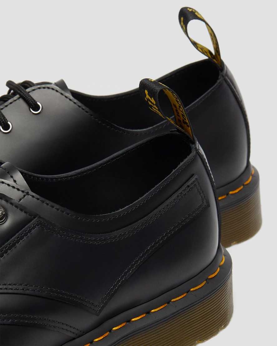 dr. martens 1461 verso smooth oxfordsko til mænd sort