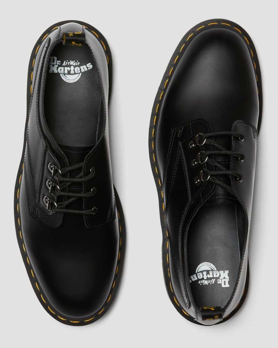 dr. martens 1461 verso smooth oxfordsko til mænd sort