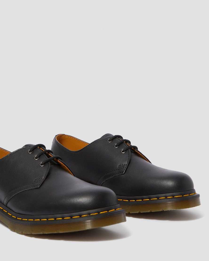 sorte dr martens 1461 nappa herre oxford sko