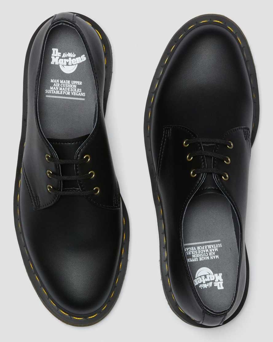 sorte dr martens 1461 felix herre oxfordsko