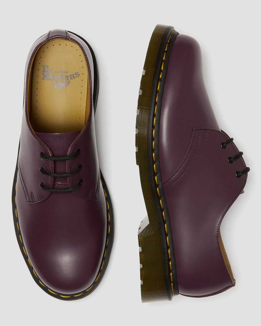 lilla dr martens 1461 smooth herre oxford sko