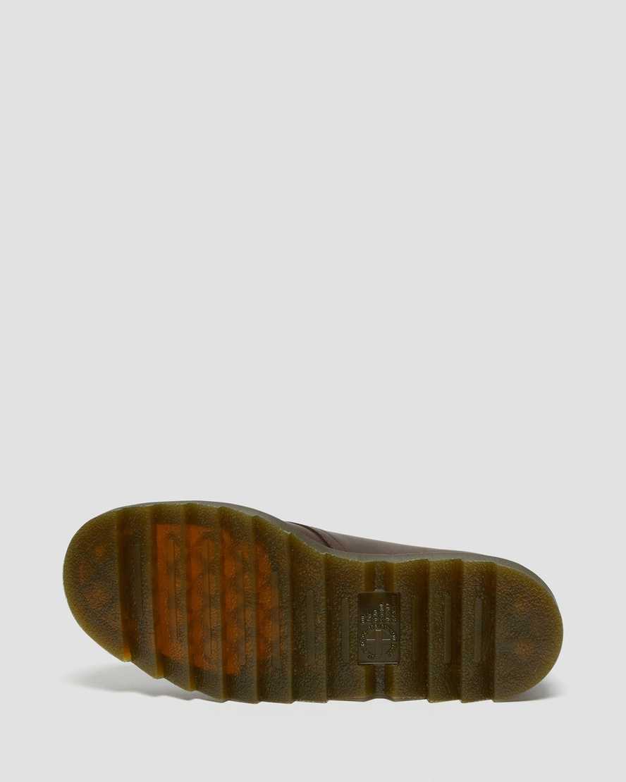 brune dr martens 1461 ziggy herre oxford sko
