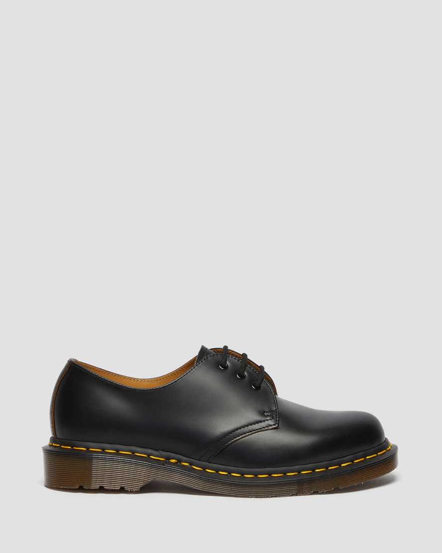 sorte dr martens 1461 vintage made in england herre oxford sko