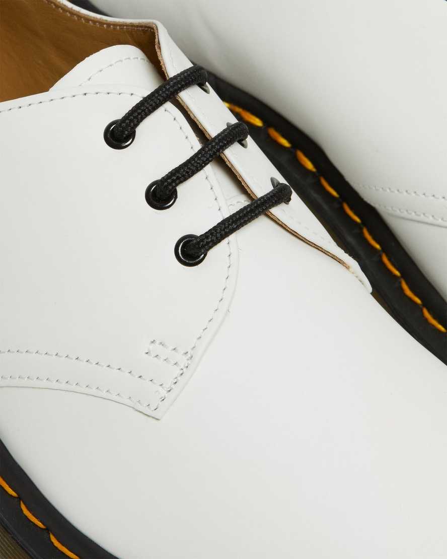 hvide dr martens 1461 smooth herre oxford sko