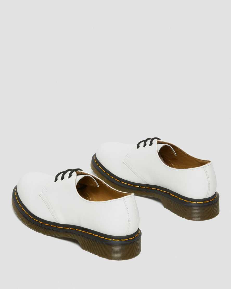 hvide dr martens 1461 smooth herre oxford sko